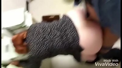 big backside cheating ginger milf gargles and pounds big black cock at work